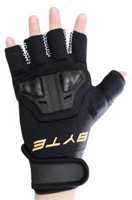 Immagine prodotto di Guanto da hockey per la mano sinistra - nero e arancione