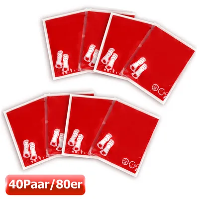Image de Jopassy 40 paires de chauffe-pieds Thermopads Chauffe-orteils Chauffe-semelles Semelles Chauffantes Pied
