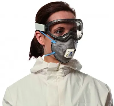 Image de masque de protection respiratoire 3M 9922C2, niveau de protection FFP2