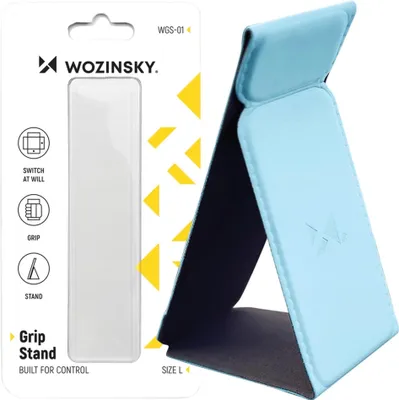 Image de Wozinsky Grip Stand Support autocollant bleu (Wgs-01Sb)