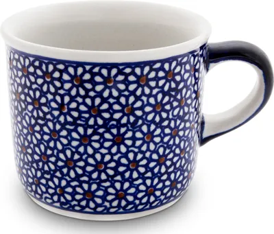 Produktbild von Original Bunzlauer Keramik 400 ml Kaffeepott Teebecher Tasse Becher Ø 10,2 cm, H 8,6 cm Design 120