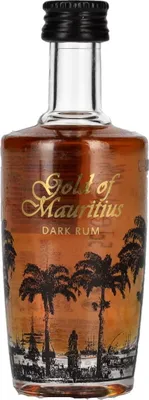 Image de Gold of Mauritius The Classic Dark Rum 40% Vol. 0,05l