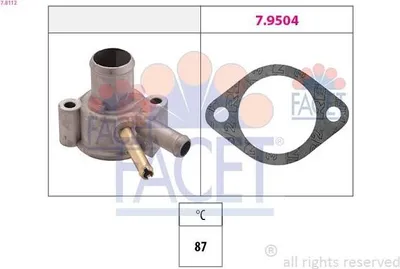 Produktbild von FACET Thermostat Kühlmittel 87°C für FIAT CINQUECENTO (170)