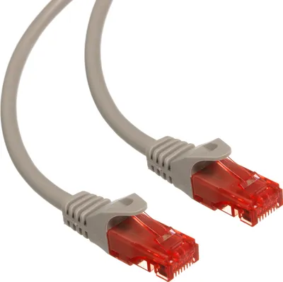 Produktbild von Maclean MCTV-302S Netzwerkkabel 2m Grau CAT6 UTP Geschirmt RJ45 Hochwertig Für Aktive und Passive Netzwerkgeräte
