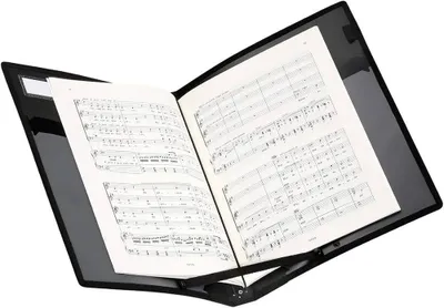Obrázek produktu pro Desky na noty "Vocalyz Concerto", černá, 4 kapsy, PP, VIQUEL