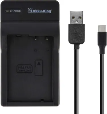 USB-Akku-Ladegerät fuer Panasonic DMW-BLD10E