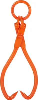 Immagine prodotto di SucceBuy Pinze per il sollevamento di tronchi da 18 pollici, pinze in acciaio a 2 artigli per il sollevamento di tronchi, per sollevare, maneggiare, tirare e trasportare tronchi