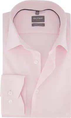 Produktbild von Olymp Luxor Comfort Fit Business Hemd Rosa mit weit gespreiztem Kragen