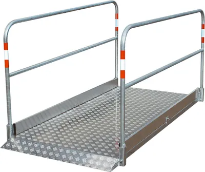 Produktbild von Schake Grabenbrücke aus Aluminium 2,2m lang, 1,0m breit