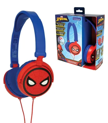 Produktbild von Lexibook, Spider-Man, Stereo-Kopfhörer, rot/blau, HP010SPLXB