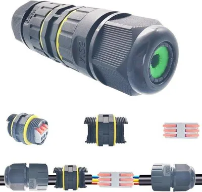 Obrázek produktu pro Vodotěsné kabelové spojky IP68 pro venkovní použití, 6–11 mm, M25