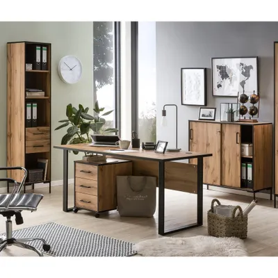 Produktbild von Arbeitszimmer FALUN-80 in Eiche Landhaus Nb.