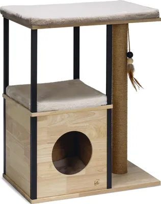 Produktbild von Designed by Lotte Kratzbaum Nala aus Holz braun