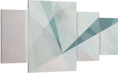 Produktbild von Bild auf Leinwand - Leinwandbild - Abstraktion modern - 160x90cm - Wand Bild - Wanddeko - Leinwanddruck - Bilder - Kunstdruck - Wanddekoration - Leinwand bilder - Wandkunst - DL160x90-3947