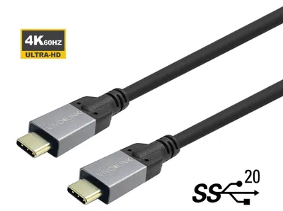 Obrázok produktu pre Vivolink PROUSBCMM8, 8 m, USB C, USB C, Čierna