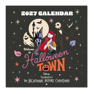 Productafbeelding van Grupo Erik Disney, "The Nightmare Before Christmas" kalender 2027, wandkalender