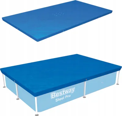 Productafbeelding van Bestway® PE-afdekzeil, 224 x 154 cm, blauw, rechthoekig