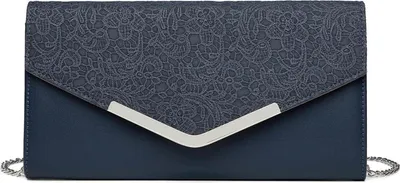 Produktbild von Miss Lulu Clutch Damen Abendtasche Elegante Kettentasche Hochzeit Handtasche