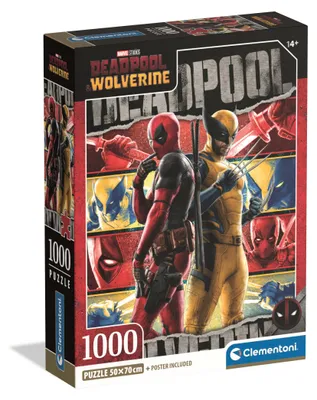 Zdjęcie produktu dla CLE puzzle 1000 CompactDeadpool & Wolverine 37050