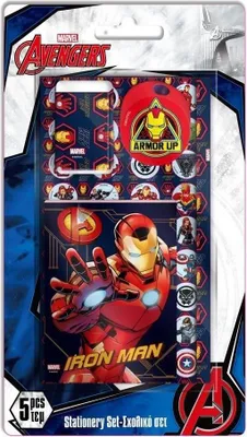 Obrázok produktu pre Školské potreby Avengers, 5 ks – Diakakis