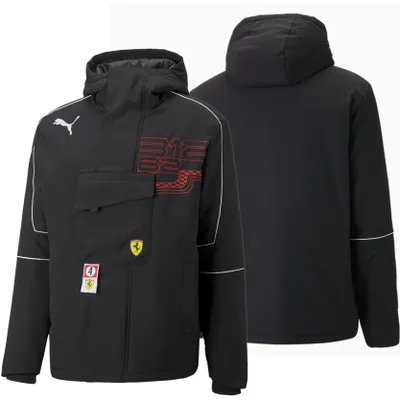 Produktbild von Puma Ferrari Herren-Sportjacke, schwarz, Größe 535783 01 S