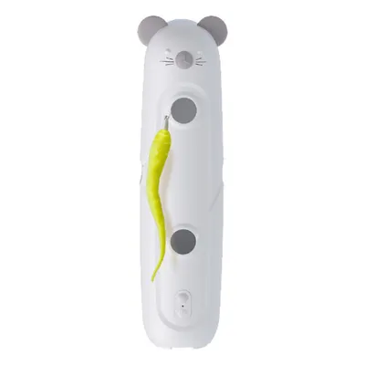 Produktbild von Interaktives Katzenspielzeug mit Maus-Design, motorisiertes Wandspielzeug mit Saugnapf, für drinnen, 370x90 mm