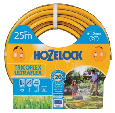 Produktbild von Hozelock 117000, 10 m, Grau, Gelb, Nur der Schlauch, PVC, 1,25 cm, Frankreich