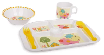 Produktbild von Small Foot Kinderteller Beste Freunde