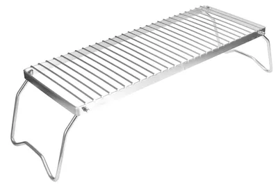 Image de Gril de camping pliable en acier inoxydable pour la cuisine en plein air