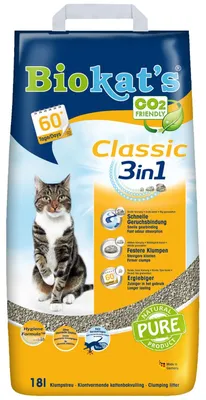 Productafbeelding van Biokat's Classic kattenbakvulling 18 Liter