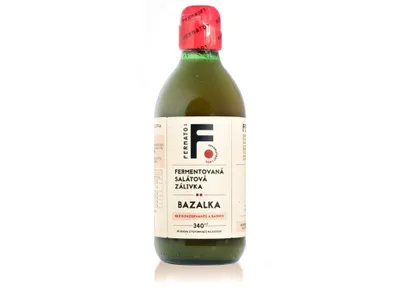 Obrázek produktu pro Fermentovaná rajčatová zálivka - Bazalka 340 ml