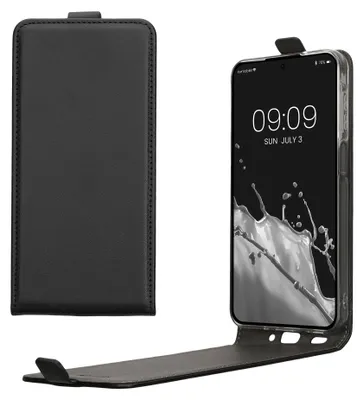 Produktbild von kwmobile Schutzhülle kompatibel mit Samsung Galaxy A27 5G - Hülle Handy - Flip Case Handyhülle Schwarz
