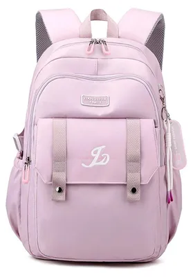 Produktbild von Kinderrucksack Schulranzen Mädchen Junge Wasserdicht Leichtgewicht Helles Lila 32x20x48cm