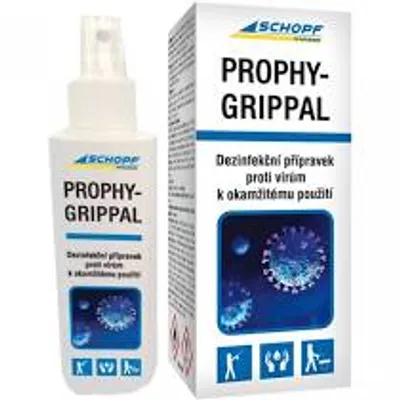 Zdjęcie produktu dla Schopf Prophygrippal środek dezynfekujący przeciwko wszystkim wirusom - 100 ml