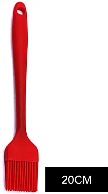 Productafbeelding van CHPN - Achterkant borstel - Keukenborstel - Borstel - Siliconenborstel - Rood - 20 cm - Siliconen - Keukenaccessoires - Keukenbenodigdheden - Bakken - Invetten - Invetten - Invetborstel