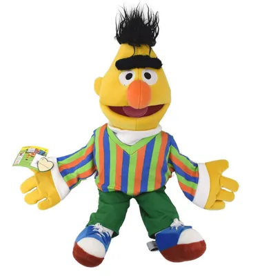 Produktbild von Bert aus der Sesamstraße Handpuppe Puppe Stofftier Living Puppets 60cm