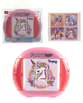 Obrázok produktu pre Rotačné puzzle s jednorožcom 12 cm