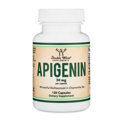 Image de Double Wood Apigenin | 120 gélules végétaliennes | 50 mg par gélule | Supplément
