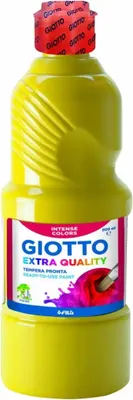 Obrázek produktu pro Giotto F53280300, Žlutá, Temperová barva, Tekutina, 500 ml, 1 kusů