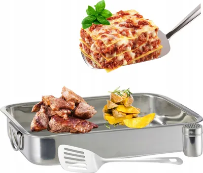 Produktbild von relaxdays 3-częściowy zestaw naczyń do zapiekanek