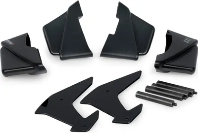 Zdjęcie produktu dla PUIG 20832N Naked Side Spoiler pasuje do KAWASAKI Z H2 Czarny