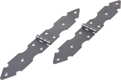 Zdjęcie produktu dla Aqbau® Zawias do skrzynki 32x250mm Zawias do skrzynki Zawias do stołu Zawias do stołu czarny (2szt.)