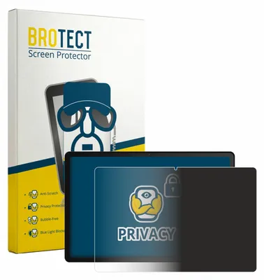 Produktbild von BROTECT Sichtschutzfolie für Whitedeer YXG13BK 10.1" Anti-Spy Privacy Sichtschutz Blickschutz Folie Blaulicht-Schutz