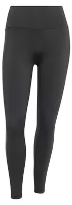 Productafbeelding van Adidas dames sportlegging Optime Workout met 3 strepen, zwart, maat L