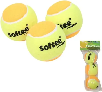 Image de Sac 3 Balles Softee De Minitenis Multicolore