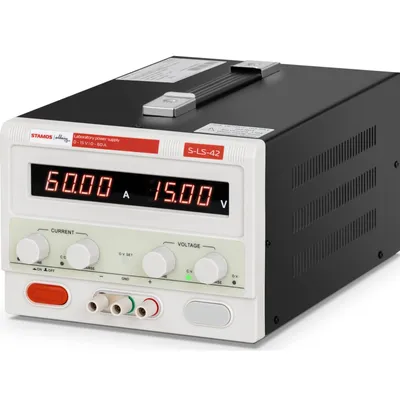 Obrázek produktu pro Laboratorní regulovaný zdroj napájení, 0-15 V - 0-60 A | S-LS-42