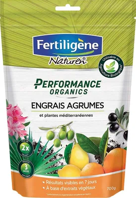 Obrázek produktu pro Hnojivo pro citrusové plody Fertiligène – komplexní výživa pro citrusové plody a středomořské rostliny – Fertiligène