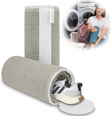 Produktbild von Famanu Waschenetz für Schuhe mit 360°-Reinigungsfleece - Set von 2