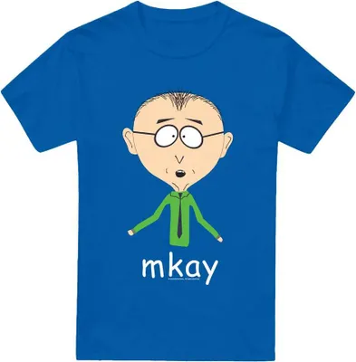 Obrázok produktu pre South Park - Tričko "Mkay" pre mužov TV7207 (L) (Modrá)