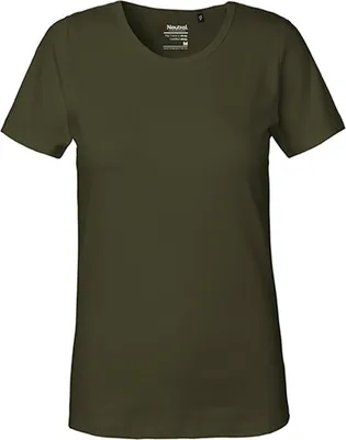 Immagine prodotto di Neutral O81029 | Maglietta Interlock da donna / 100% cotone equosolidale - Colore: nero - Taglia: S